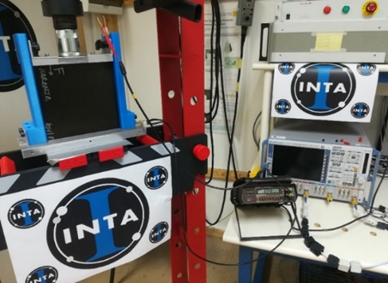 Sistema de medida de impedancia cuadro de materiales compuestos