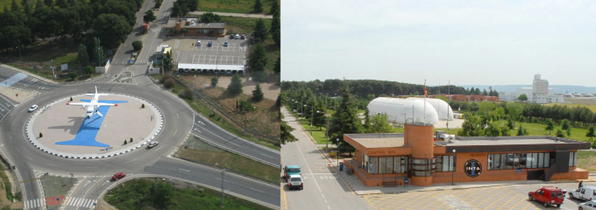 Glorieta y entrada principal INTA