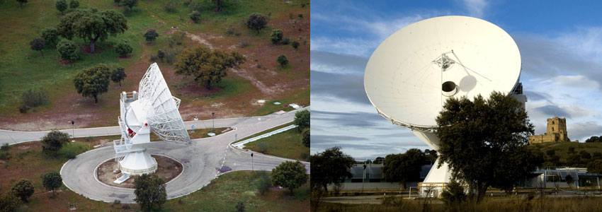 Antena de seguimiento VIL-1