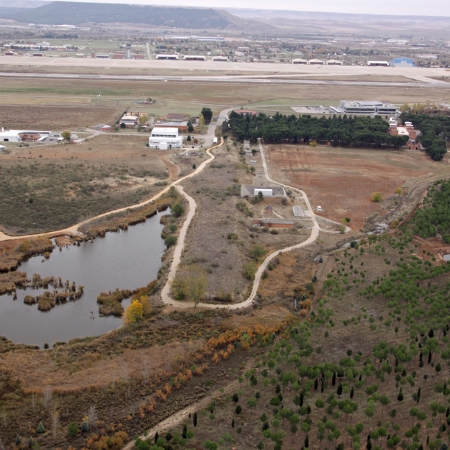 Vista aérea laguna